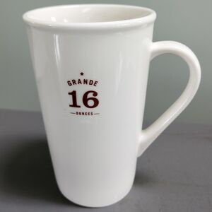 Starbucks GRANDE Tall Mug 16 Oz 2010